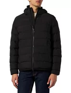 Kurtki męskie - Geox Kurtka męska M Spherica, czarny, 52 - miniaturka - grafika 1