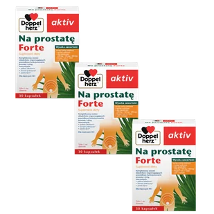 3x Doppelherz® aktiv Na prostatę FORTE, 3x30 kapsułek ZESTAW - Układ moczowy i płciowy - miniaturka - grafika 1