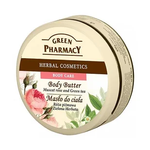 Green Pharmacy Body Care Muscat Rose & Green Tea masło do ciała 200 ml - Zdrowa żywność - miniaturka - grafika 2