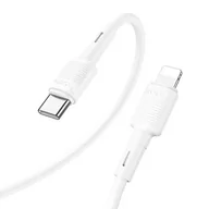 Kable USB - Hoco Kabel USB-C do Lightning 8-pin Power Delivery PD20W Victory X83 1m biały - miniaturka - grafika 1