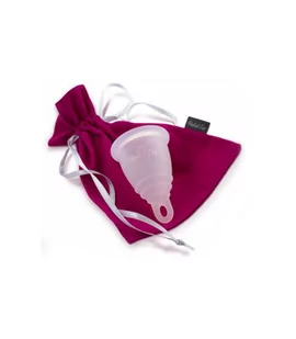 Perfect Cup, Polski kubeczek menstruacyjny z pętelką, Transparentny, rozm. S, Zero Waste - Kubeczki menstruacyjne - miniaturka - grafika 1