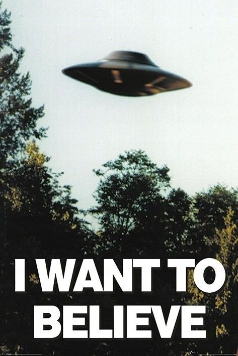 PUZZLE Archiwum X UFO I Want To Believe + IMIĘ Pudełko 120 el.
