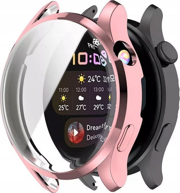 Etui Silikonowe Metalic Do HUAWEI WATCH 3 46mm