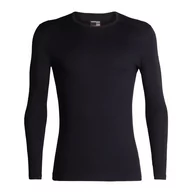 Koszulki męskie - Icebreaker Merino 200 Oasis Long Sleeve Crewe > 104365001BLK - miniaturka - grafika 1