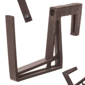 Donice - Uchwyt do skrzynki balkonowej Canti mokka - miniaturka - grafika 1