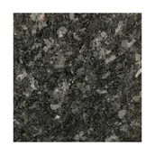 Blaty meblowe i parapety okienne - Blat łazienkowy polerowany Indy Black 80 x 46.5 x 2 Marinell - miniaturka - grafika 1