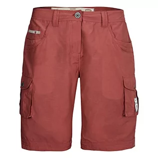 Spodnie damskie - G.I.G.A. DX Damskie spodnie Casual Bermudas/krótkie spodnie - GS 36 WMN BRMDS, ciemnokoralowe, 42, 38201-000 - grafika 1