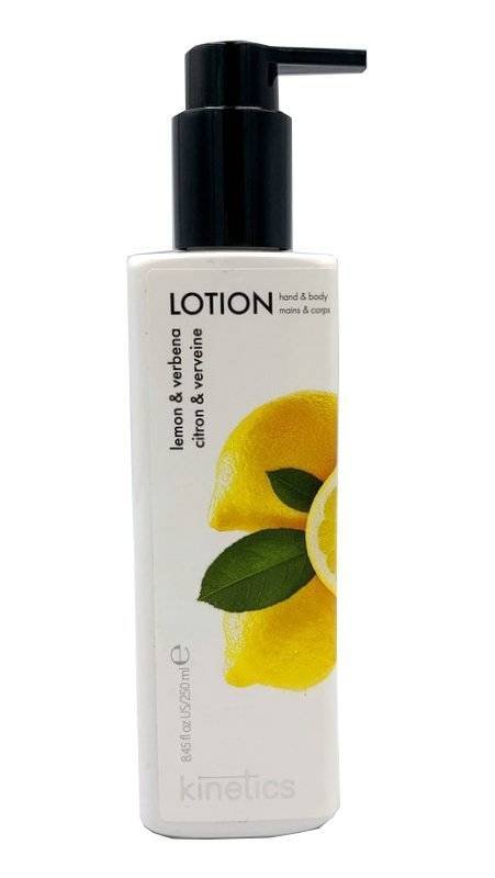 Kinetics Lemon & Verbena odżywczy balsam do rąk i ciała 250 ml