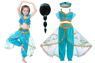 Strój Przebranie Księżniczka Jasmina Dżasmina 120, Hopki - Stroje karnawałowe Strój Przebranie Księżniczka Jasmina Dżasmina 120, Hopki - Stroje karnawałowe - miniaturka - grafika 1