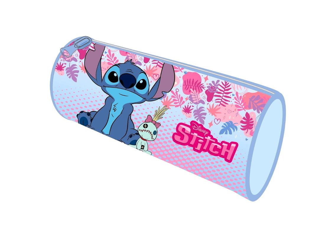 Piórnik szkolny Stitch tuba saszetka