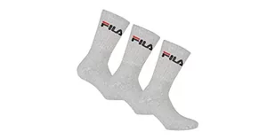 FILA Skarpety męskie F9505 (opakowanie 3 par) szare 43-46 - Skarpetki damskie - miniaturka - grafika 1