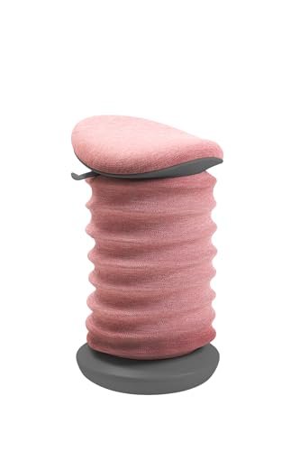 TOPSTAR Sitness 4D dynamiczny taboret do siedzenia, szary, różowy