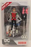 Figurki dla dzieci - Robin (Batman: Reborn) 7in Figure z Komiksem (Page Punchers) - miniaturka - grafika 1