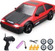 Zabawki zdalnie sterowane - Zdalnie sterowane autko drift, 15km/h Toyota AE86 Model RC - miniaturka - grafika 1
