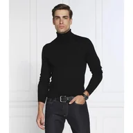 Swetry męskie - Calvin Klein Wełniany golf Slim Fit - miniaturka - grafika 1