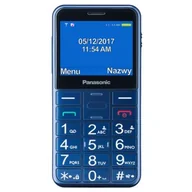 Telefony komórkowe - Panasonic KX-TU155EXCN Niebieski - miniaturka - grafika 1