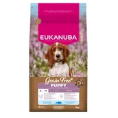 Sucha karma dla psów - EUKANUBA Grain Free Puppy Small/Medium Ocean Fish - sucha karma dla psa - 3kg - miniaturka - grafika 1