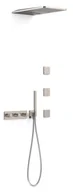 Baterie podtynkowe - Zestaw podtynkowy TRES B-system Stal 30725405AC - miniaturka - grafika 1