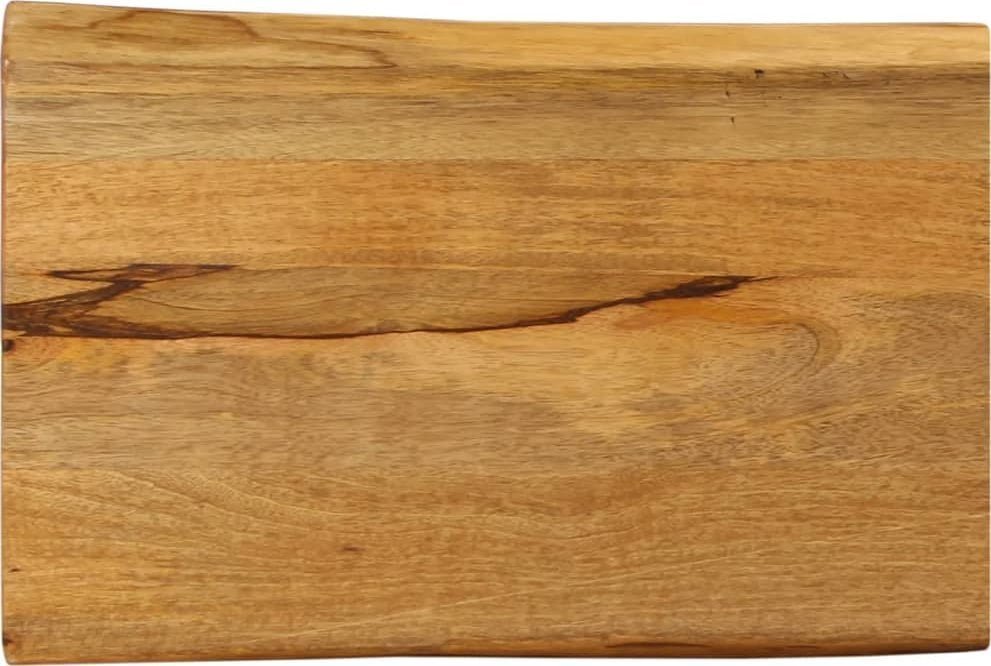 vidaXL vidaXL Blat stołu, 50x40x2,5 cm, naturalna krawędź, lite drewno mango