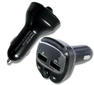 Modulator TRANSMITER SAMOCHODOWY ODTWARZACZ FM MP3 12V USB do Zapalniczki King - Transmitery FM - miniaturka - grafika 1