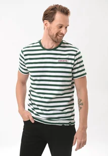 T-shirt w paski T-AIR - Koszulki męskie - miniaturka - grafika 1