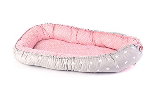 Wielofunkcyjne gniazdo do przytulania dla niemowląt i niemowląt, z kokonem dla niemowląt i niemowląt, łóżeczko podróżne, 100% bawełna, antyalergiczne