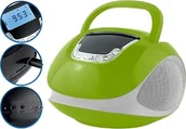 Radioodtwarzacze - Radioodtwarzacz Ravo BOOMBOX BM110 Radio Głośnik Bluetooth USB AUX zielony - miniaturka - grafika 1