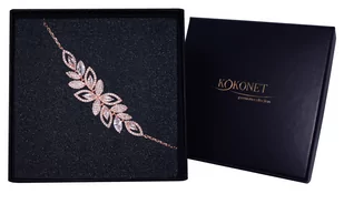 Bransoletka rose gold unikalna ELEGANCKA boho glam - Bransoletki - miniaturka - grafika 1