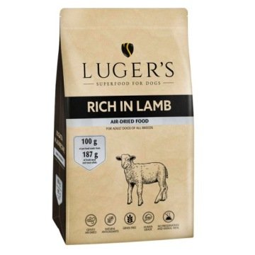 Lugers karma suszona dla psa bogata w jagnięcinę 5 kg