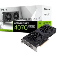 Karty graficzne - PNY GeForce RTX 4070 SUPER Verto Dual Fan 12GB OC GDDR6X DLSS 3 VCG4070S12DFXPB1-O - miniaturka - grafika 1