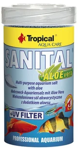 TROPICAL Sanital z Aloesem - sól akwarystyczna - Preparaty do akwarium - miniaturka - grafika 1
