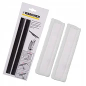 Akcesoria do odkurzaczy - 2x Pad pady Ściągacz gumy do KARCHER WV 2 WV 5 WVP - miniaturka - grafika 1