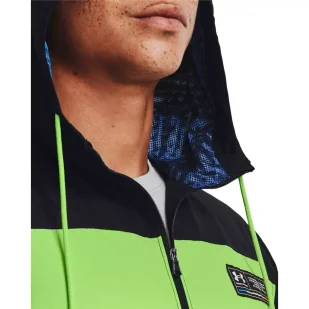 Kurtka męska Under Armour Sportstyle Chroma WINDBREAKER JACKET - Kurtki i kamizelki sportowe męskie - miniaturka - grafika 4