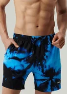 Majtki męskie - BOKSERKI KĄPIELOWE ATLANTIC KMB-227 WL25 NIE/CZA (kolor NIEBIESKI-CZARNY, rozmiar XL) - miniaturka - grafika 1