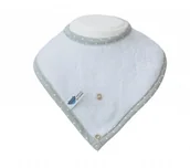 Śliniaki i fartuszki - LullaLove ŚLINIAK BLUE z napem SupeRRO LU 348923 - miniaturka - grafika 1