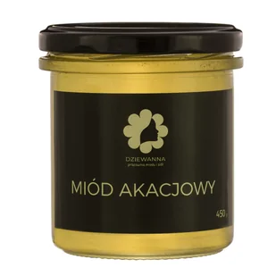 Miód akacjowy 450g - Miód - miniaturka - grafika 1