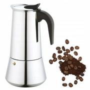 Zaparzacze i kawiarki - KAWIARKA INDUKCYJNA STALOWA 12 KAW 600ml Espresso - miniaturka - grafika 1