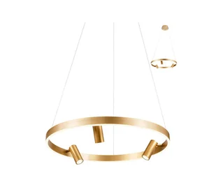 Redo 01-2490 - LED Żyrandol na lince SUMMIT LED/38W/230V CRI 90 złoty - Lampy sufitowe - miniaturka - grafika 1
