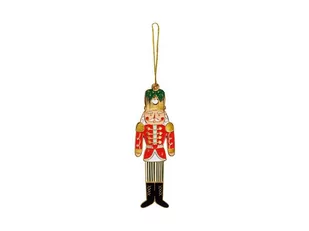 PartyDeco Metalowa zawieszka dekoracyjna Dziadek do orzechów, mix, 3x10cm ZDM4 [16616872] - Ozdoby bożonarodzeniowe - miniaturka - grafika 1
