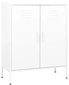 Szafy i regały magazynowe - Elior Biała metalowa szafka gospodarcza na nóżkach T5-L26 - miniaturka - grafika 1