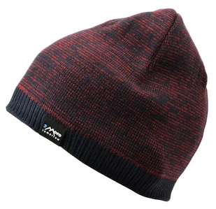 Męska Zimowa Czapka Granatowo-czerwona z polarem - L/XL TOMORROW ST-547A - Czapki damskie - miniaturka - grafika 1