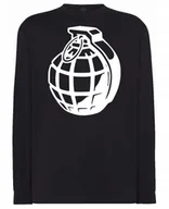 Koszulki męskie - Longsleeve męski fajny nadruk GRANAT r.M - miniaturka - grafika 1