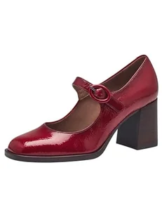 Tamaris Damskie czółenka 1-24440-41, Red Patent, 38 EU - Czółenka - miniaturka - grafika 1