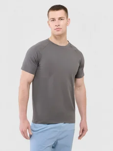 Męski t-shirt basic Outhorn OTHWAW24TTSHM2378 - szary - Koszulki męskie - miniaturka - grafika 1