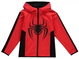 Bluzy dla chłopców - Spider-Man - Miles Morales - Chłopięca bluza z kapturem (122/128) czerwona - grafika 1