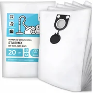 Worki do odkurzaczy - 20x Worek do Odkurzacza Starmix Isp ARD-1635 Ews Syntetyczny Pojemny G9 - miniaturka - grafika 1