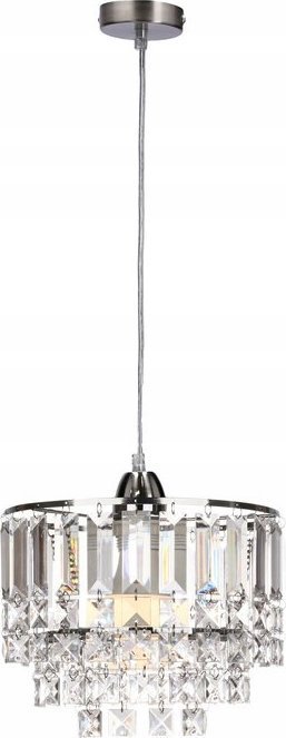 Lampa wisząca Candellux Candellux Cresta 31-20871 lampa wisząca zwis 1x60W E27 chrom