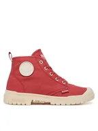 Botki męskie - Palladium Trapery Pampa Sp20 Hi Cvs 76838-601-M Czerwony - miniaturka - grafika 1