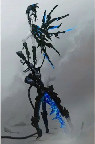 Plakat Black Rock Shooter brs_065 A2 (custom)