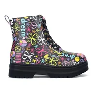 Buty dla dziewczynek - Trzewiki DeeZee CF2880-1 - miniaturka - grafika 1